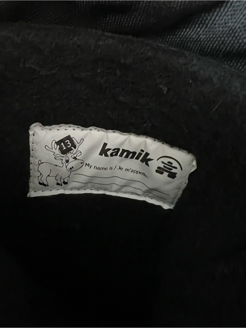 Kamik Black Winter Boots - Waterproof Slip-On